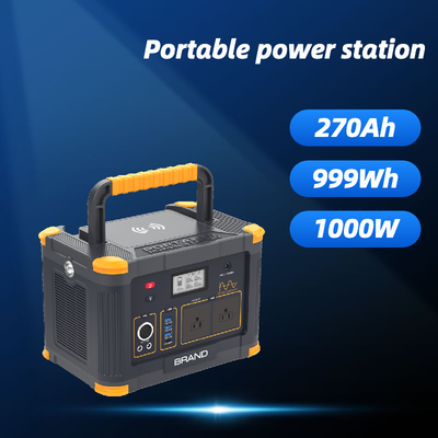 CHINA batería solar portátil 500W 1000W del litio LiFePO4 de la central eléctrica del generador 999wh proveedor